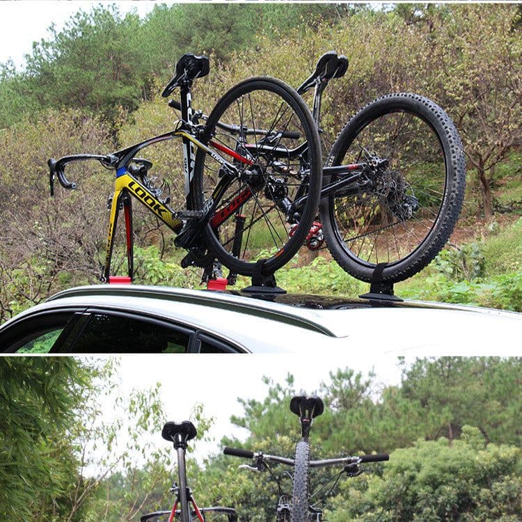 image-Palfa road mountain bike vacuum adsorption car car roof rack suction cup type roof rack wholesale