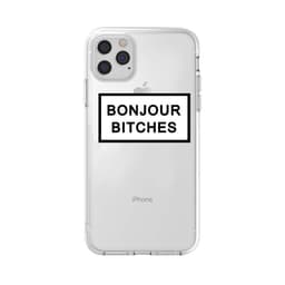 image-Cross-border exclusive trendy English sentences suitable for iphone15promax mobile phone case transparent TPU11 Apple Xs