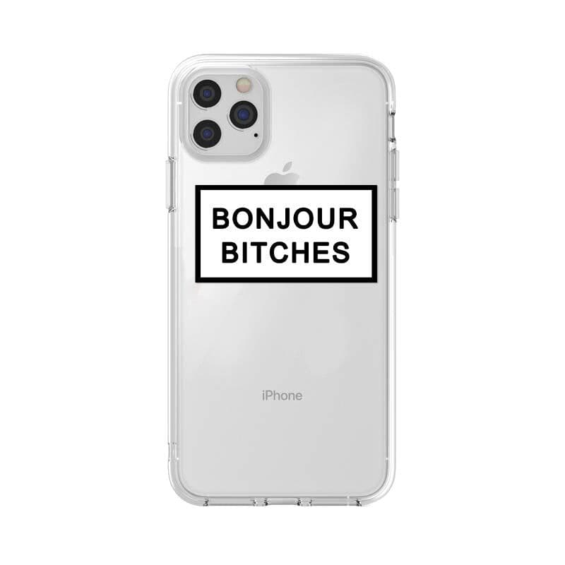 image-Cross-border exclusive trendy English sentences suitable for iphone15promax mobile phone case transparent TPU11 Apple Xs