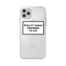 image-Cross-border exclusive trendy English sentences suitable for iphone15promax mobile phone case transparent TPU11 Apple Xs