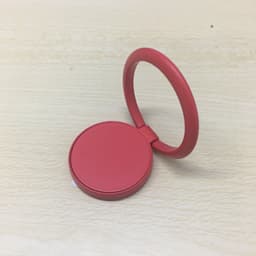 image-Cross-border paint full metal ring buckle mobile phone bracket gift gift ultra-thin car magnetic suction bracket source manufacturer