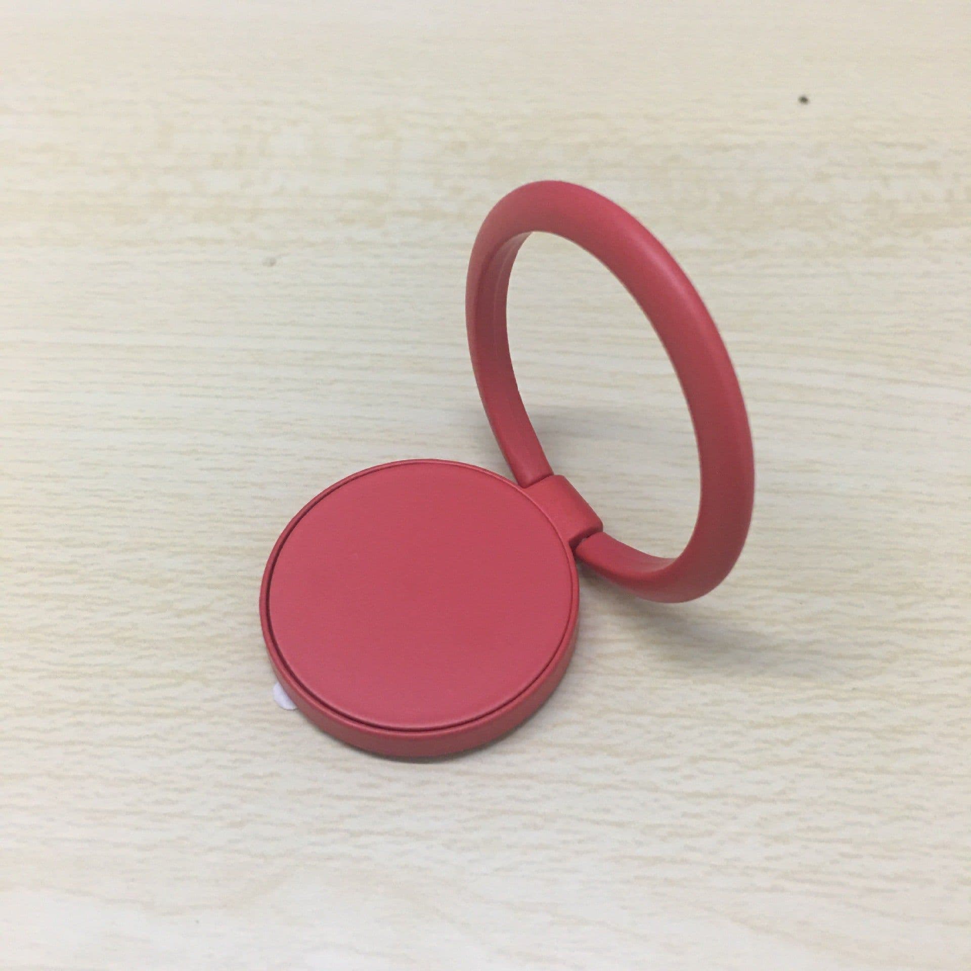 image-Cross-border paint full metal ring buckle mobile phone bracket gift gift ultra-thin car magnetic suction bracket source manufacturer