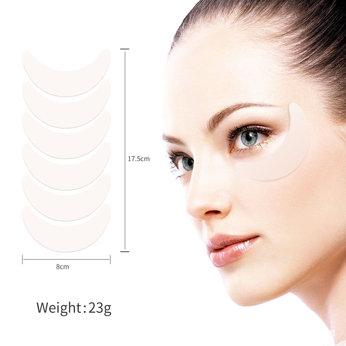 image-Cross-border silicone anti-wrinkle beauty stickers manufacturers silicone anti-adhesive forehead stickers face stickers eye stickers neck stickers chest stickers can be customized
