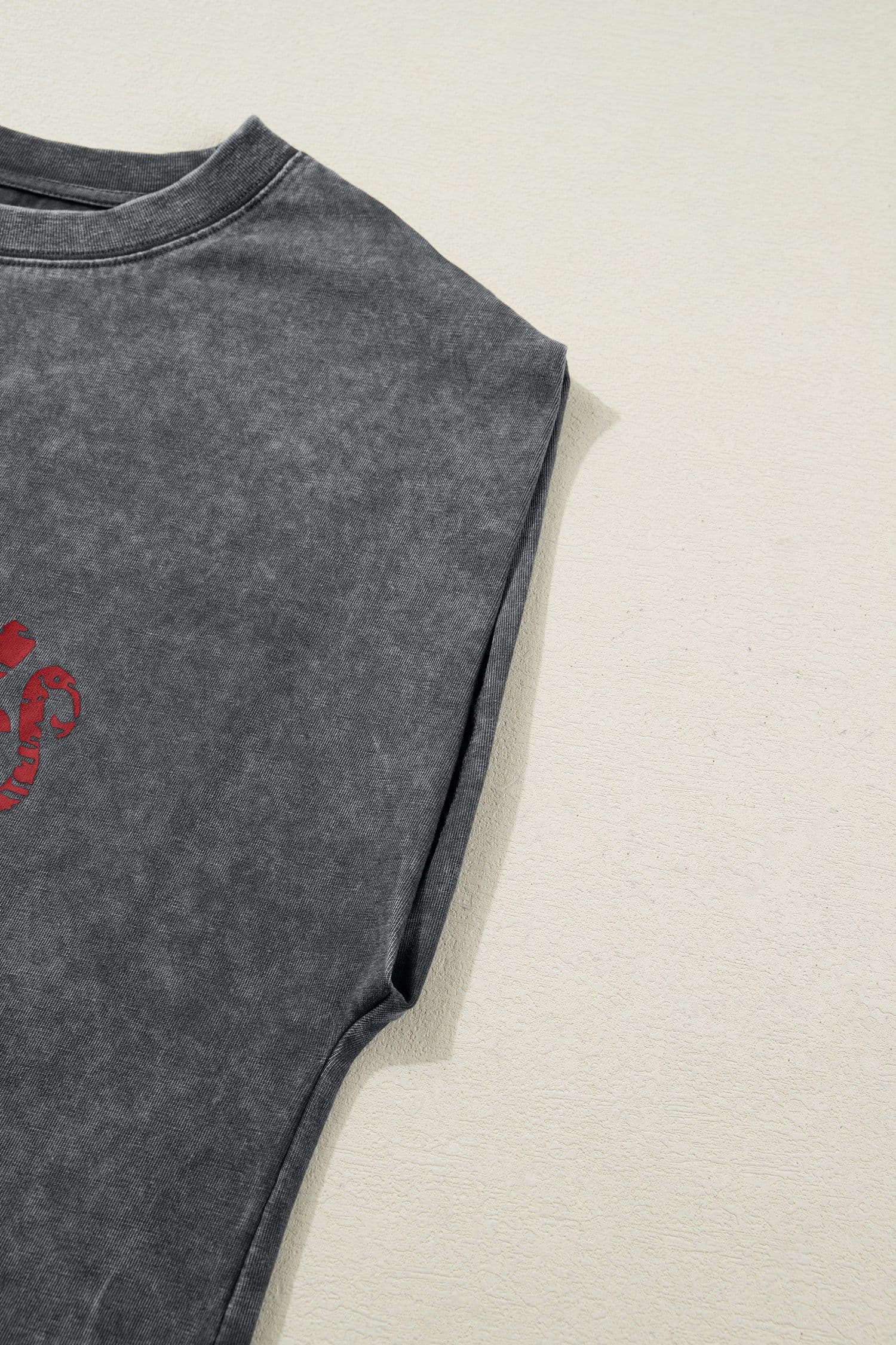 image-Sleet Cowboy & Beer Western Graphic Mineral Wash Tank Top