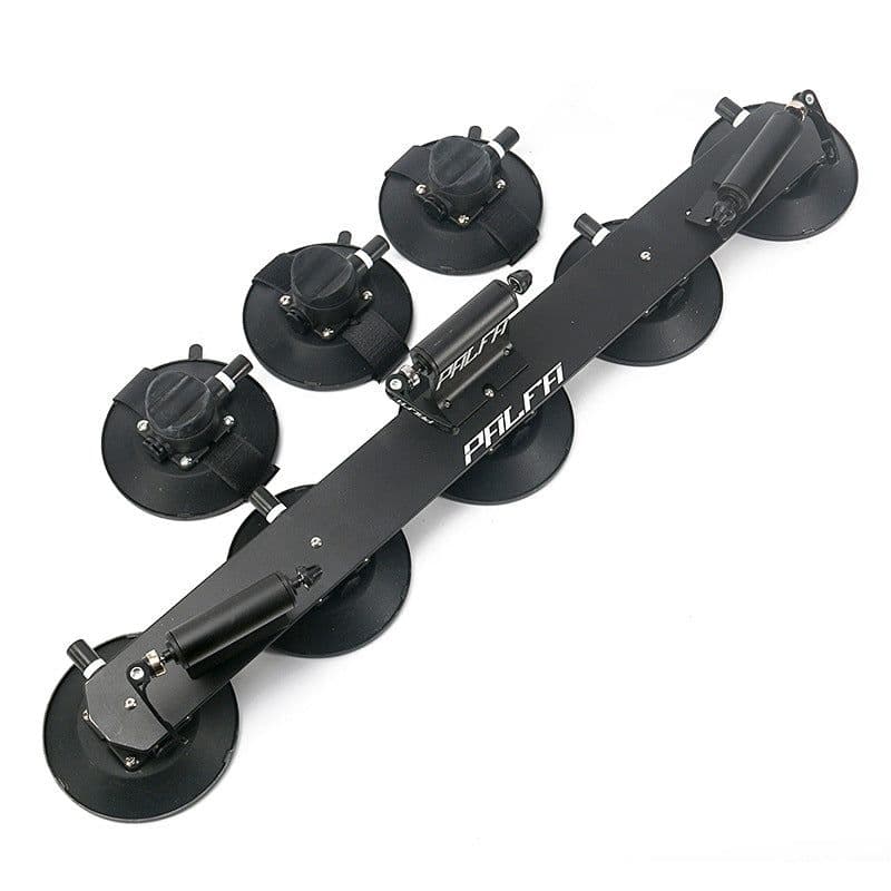 image-Palfa road mountain bike vacuum adsorption car car roof rack suction cup type roof rack wholesale