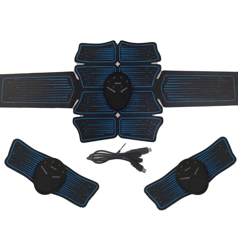 image-Smart Abdominal Muscle Sticker Abdominal Muscle Fitness Equipment Household Abdominal Sticker Muscle Training Instrument Lazy Abdominal Fitness Device