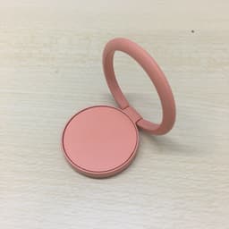 image-Cross-border paint full metal ring buckle mobile phone bracket gift gift ultra-thin car magnetic suction bracket source manufacturer
