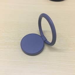 image-Cross-border paint full metal ring buckle mobile phone bracket gift gift ultra-thin car magnetic suction bracket source manufacturer