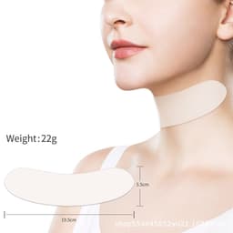 image-Cross-border silicone anti-wrinkle beauty stickers manufacturers silicone anti-adhesive forehead stickers face stickers eye stickers neck stickers chest stickers can be customized