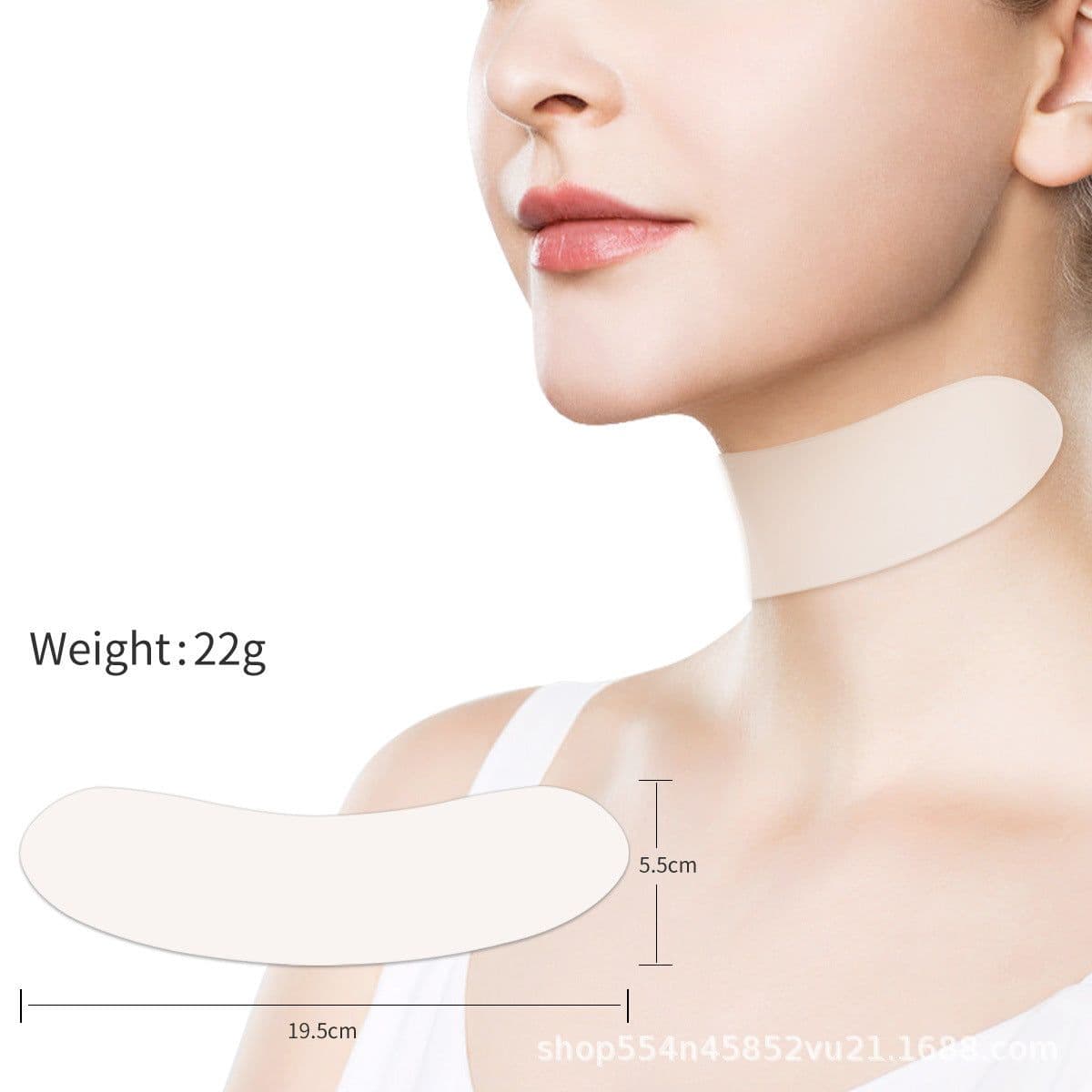 image-Cross-border silicone anti-wrinkle beauty stickers manufacturers silicone anti-adhesive forehead stickers face stickers eye stickers neck stickers chest stickers can be customized