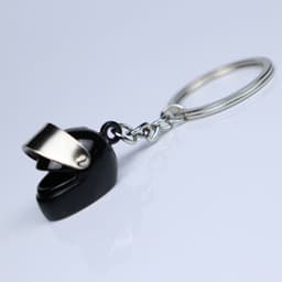 image-Creative Metal Car Key Chain - Turbo Gear Design