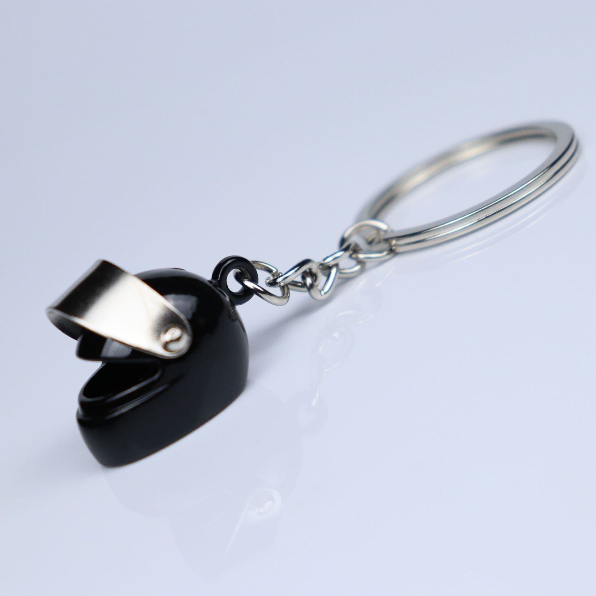 image-Creative Metal Car Key Chain - Turbo Gear Design
