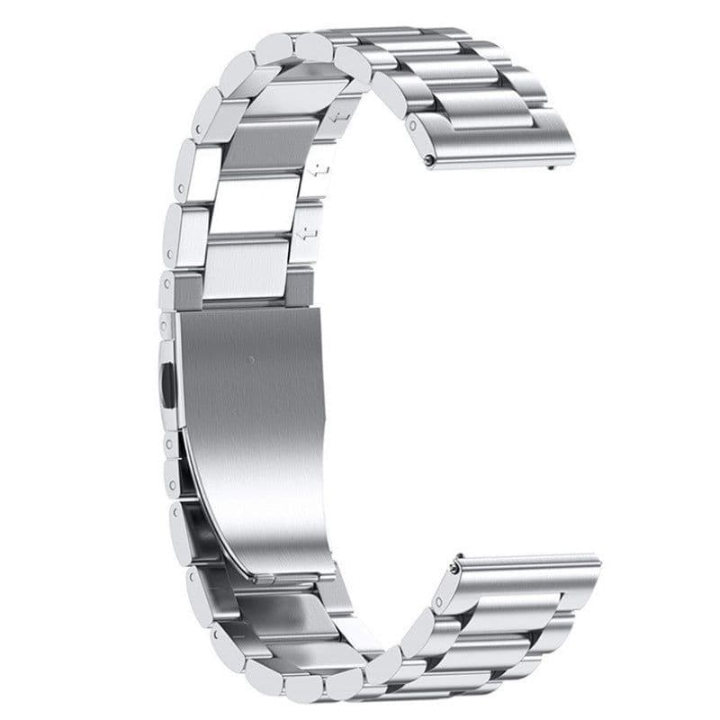image-20/22mm Milan buckle watch strap stainless steel three-bead watch strap inter-color bamboo steel replacement watch strap spot wholesale