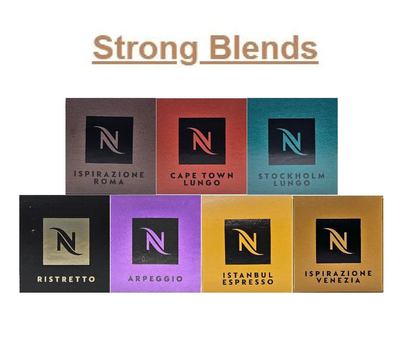 image-Genuine Nespresso Coffee Pods