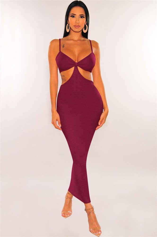 image-Amazon ebay European and American cross-border women's irregular long skirt suspenders backless sexy prom bandage nightclub skirt