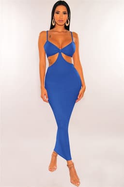 image-Amazon ebay European and American cross-border women's irregular long skirt suspenders backless sexy prom bandage nightclub skirt