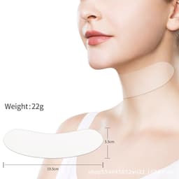 image-Cross-border silicone anti-wrinkle beauty stickers manufacturers silicone anti-adhesive forehead stickers face stickers eye stickers neck stickers chest stickers can be customized