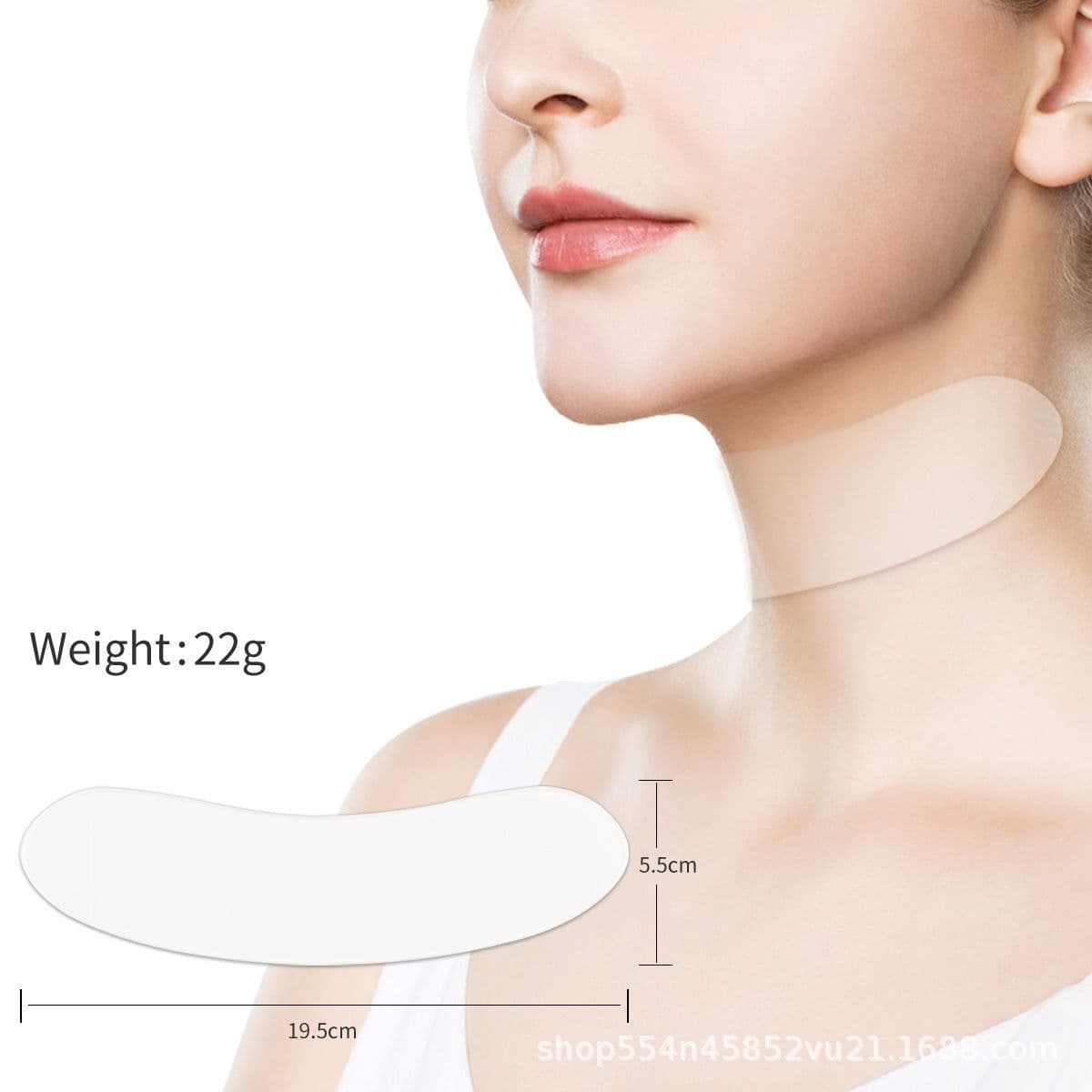 image-Cross-border silicone anti-wrinkle beauty stickers manufacturers silicone anti-adhesive forehead stickers face stickers eye stickers neck stickers chest stickers can be customized