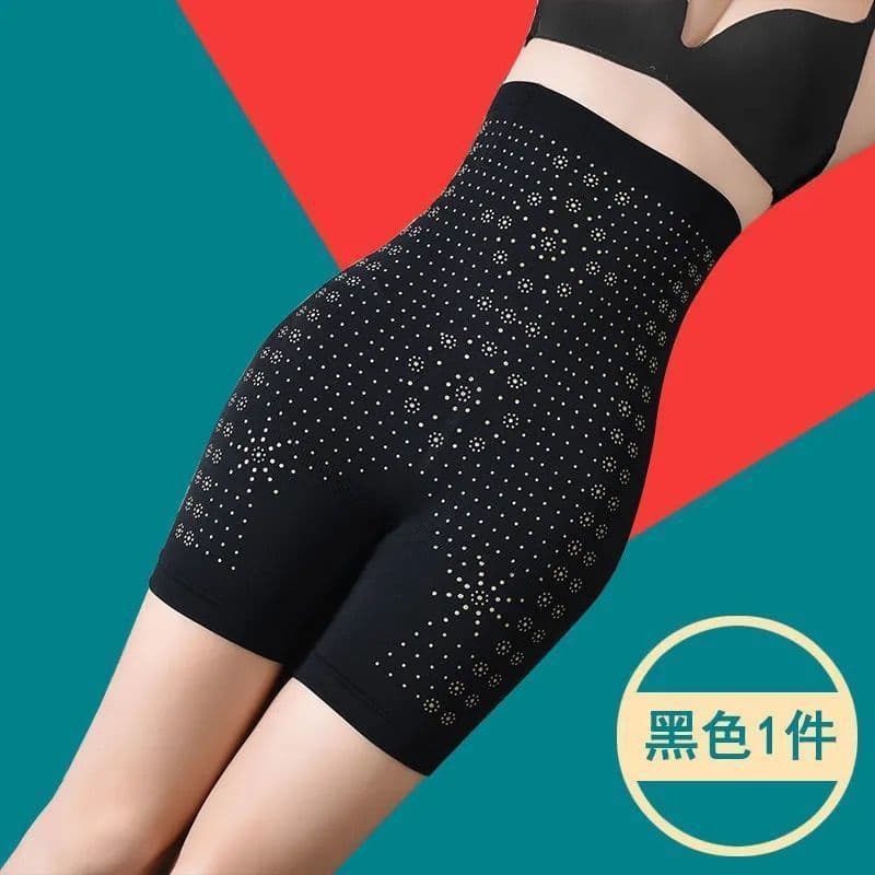 image-Yaoxi Story Graphene Waist Shaping Leggings - Breathable High Waist Butt Lifter