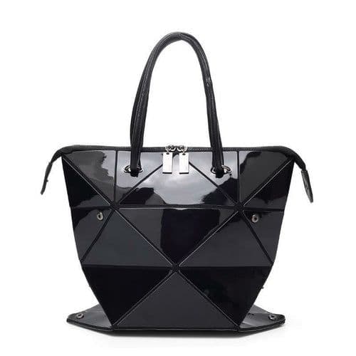 image-High Quality Geometric Rhombus PU Female Handbag