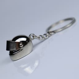 image-Creative Metal Car Key Chain - Turbo Gear Design