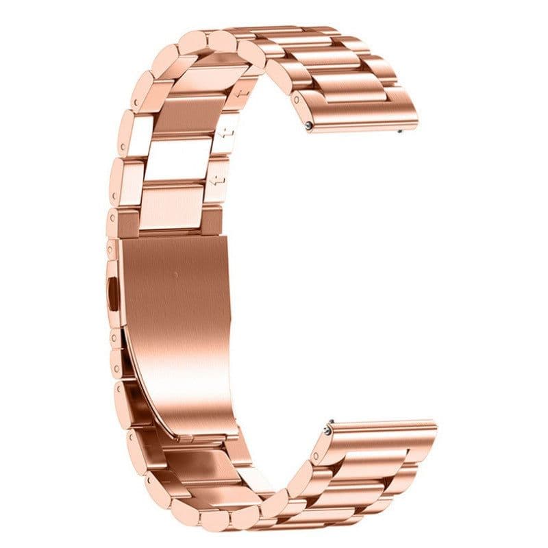 image-20/22mm Milan buckle watch strap stainless steel three-bead watch strap inter-color bamboo steel replacement watch strap spot wholesale