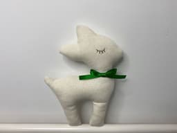 image-Baby Comfort Doll - Green Mouse Plush Toy