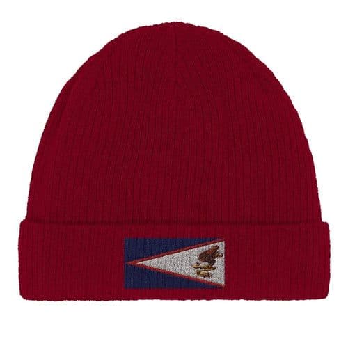 image-Bonnet en coton Drapeau des Samoa américaines
