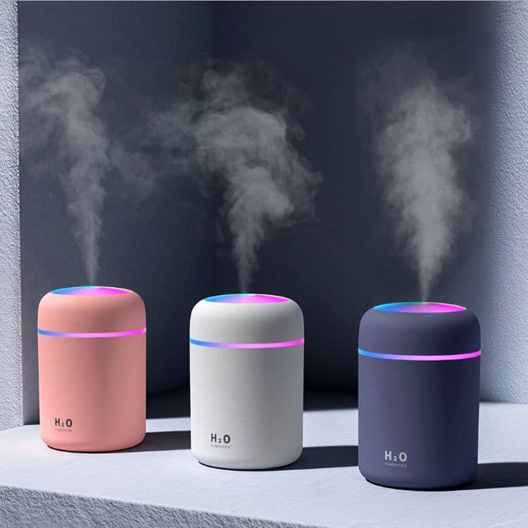 image-New product colorful cup car humidifier can car desktop bedroom home USB humidifier foreign trade brand