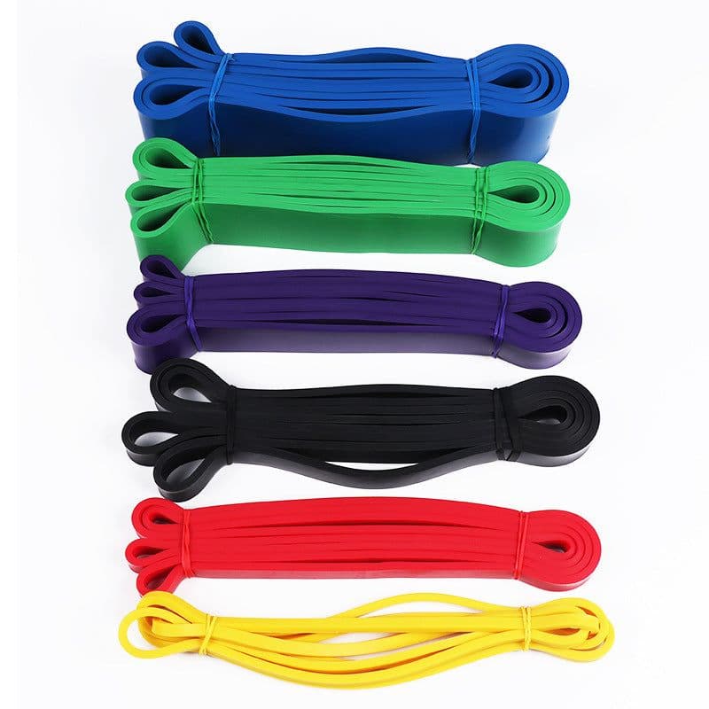 image-Cione Yoga Resistance Band - Blue, TPE, Squat Training Circle