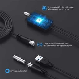 image-HDTV Indoor Digital TV Antenna with Amplifier