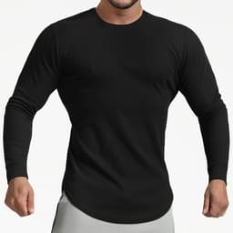 image-Muscle Boy Long-Sleeve T-Shirt Grey XXL