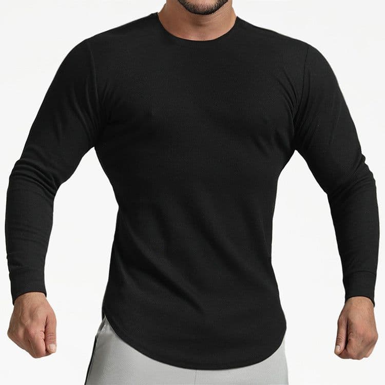 image-Muscle Boy Long-Sleeve T-Shirt Grey XXL