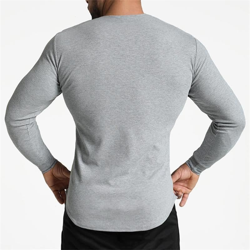 image-Muscle Boy Long-Sleeve T-Shirt Grey XXL
