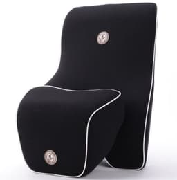 image-Car Memory Cotton Lumbar Suit Pillow Back Pad Waist Car Interior Seat Four Seasons Universal New Slow Rebound