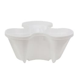 image-PP Flower Pot - Brick Red 24cm Strawberry Planter