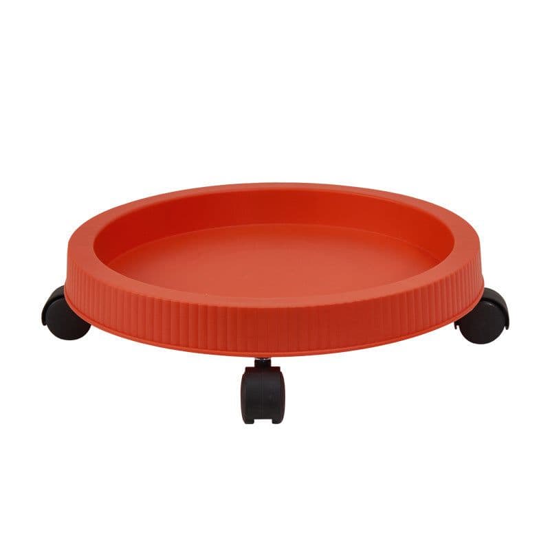 image-PP Flower Pot - Brick Red 24cm Strawberry Planter