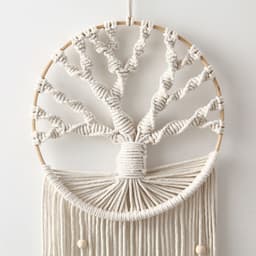 image-Nordic Bohemian tapestry home decoration tree of life hand-woven cotton thread preparation dream catcher shooting props