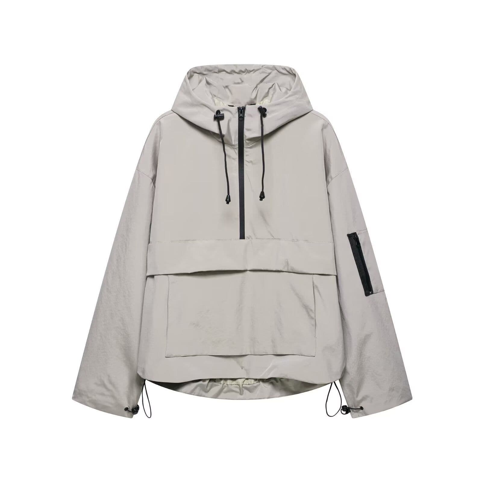 image-Women's Three-proof Fabric Hooded Jacket Multi-color Outdoor Jacket Coat