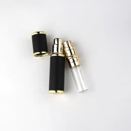 image-Furio Glass Perfume Refill Bottle With Portable Liner And Copper Valve
