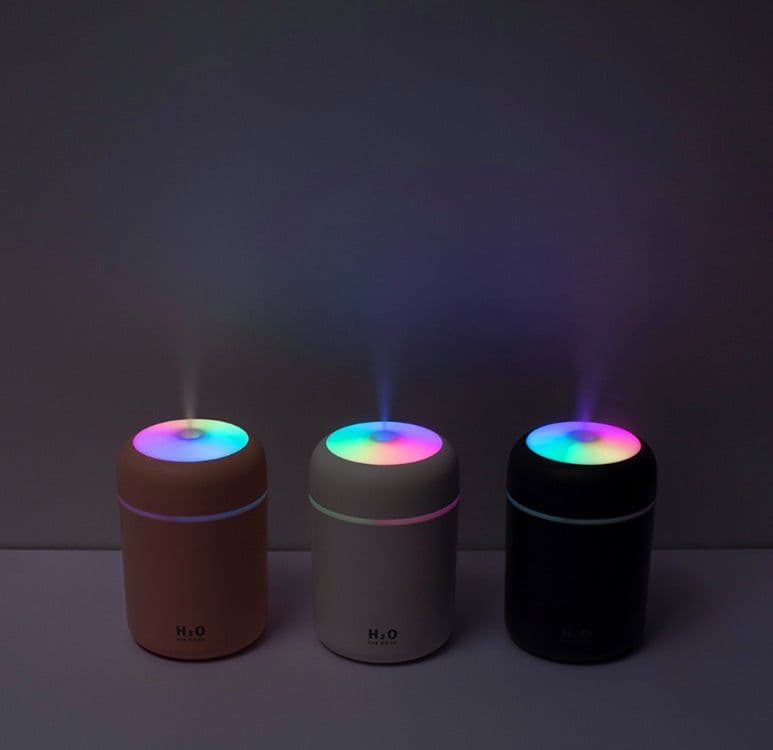 image-New product colorful cup car humidifier can car desktop bedroom home USB humidifier foreign trade brand