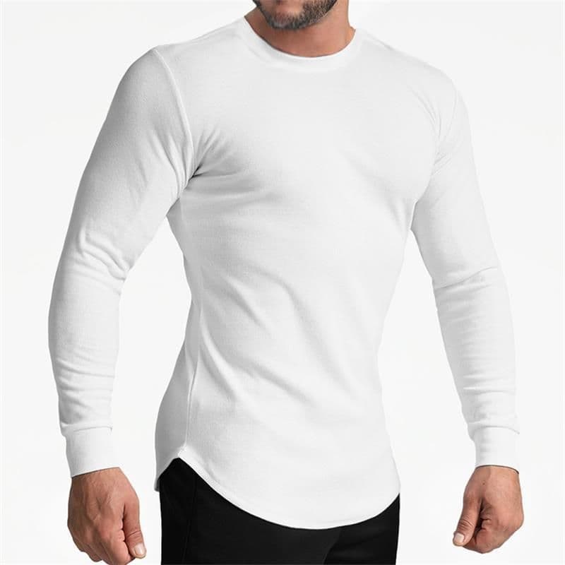 image-Muscle Boy Long-Sleeve T-Shirt Grey XXL