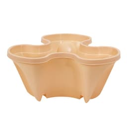 image-PP Flower Pot - Brick Red 24cm Strawberry Planter