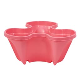 image-PP Flower Pot - Brick Red 24cm Strawberry Planter