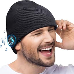 image-Chuangli Bluetooth Knitted Hat - Black Winter