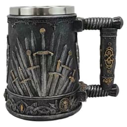 image-Stainless Steel Beer Mug - 501-600ml Skeleton