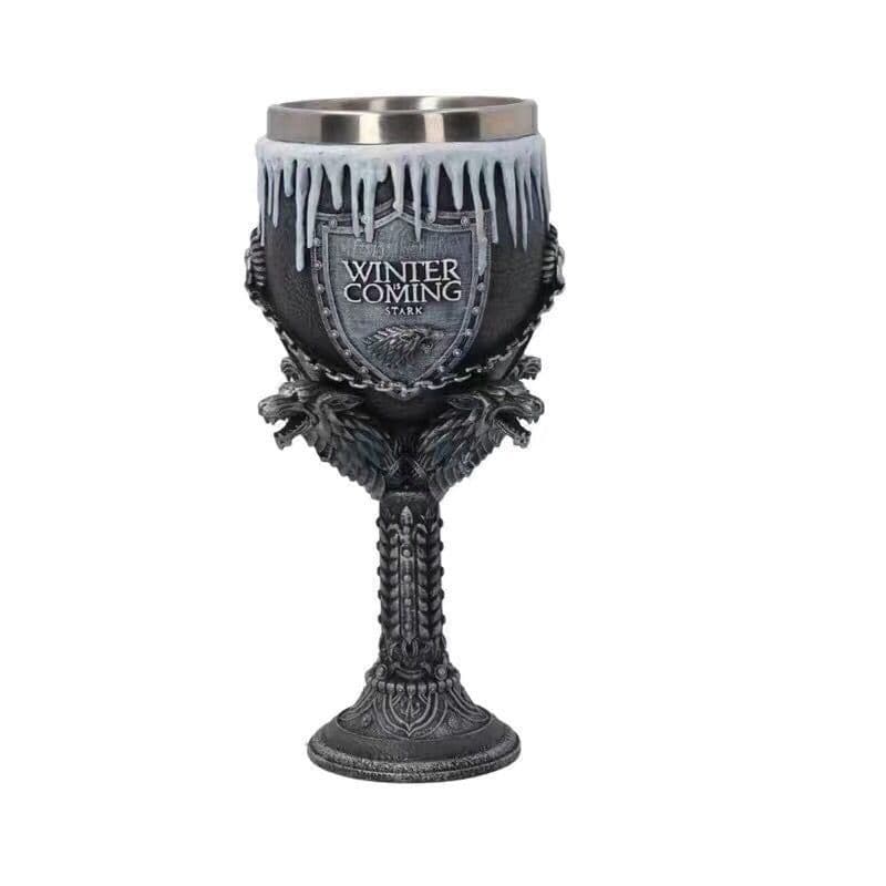 image-Stainless Steel Beer Mug - 501-600ml Skeleton