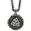 image-Nordic Viking Knot Necklace - Titanium Steel Retro