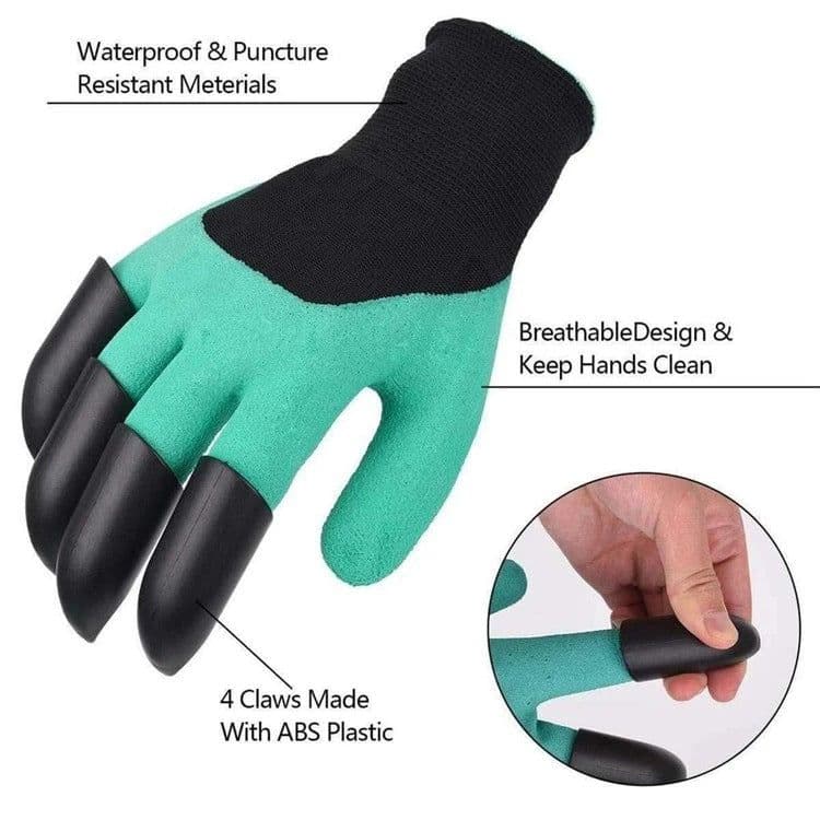 image-Digging Gloves - Garden Work Claws