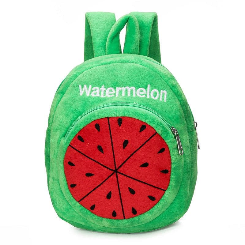 image-Kids Backpack 1-6 Years - Orange Fruit Pattern Cotton